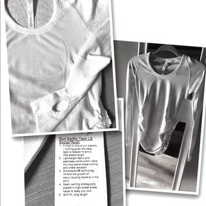 NWT Lululemon run swiftly long sleeve sz. 4